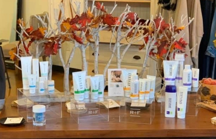 R&F products on display