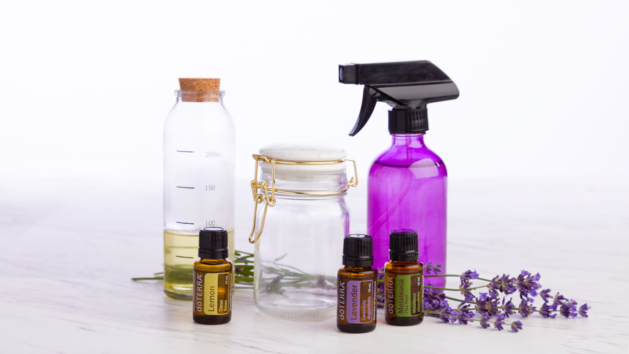 Safe cleaning product alternatives using doTERRA essential oils